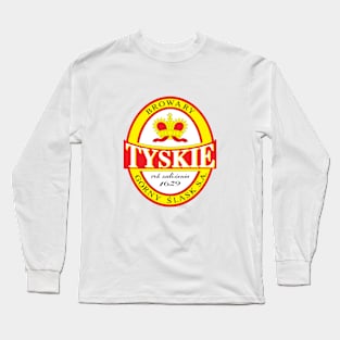 Tyskie Polish Beer Long Sleeve T-Shirt